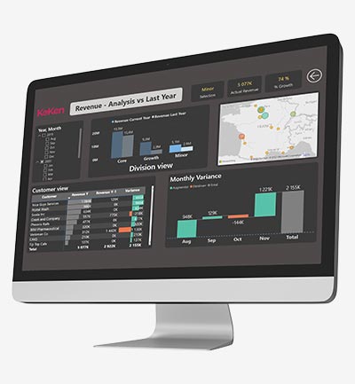 Tableau de bord Power BI
